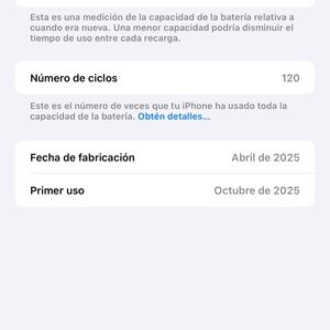 Apple iPhone Battery Cycle Information